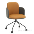 High Leather Sofa Chair With Wheel High Sofa Chair With Wheel Computer Leather Chair Manufactory